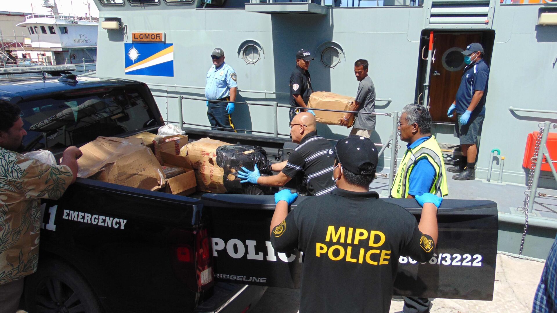 Marshall Islands police confiscate record cocaine haul